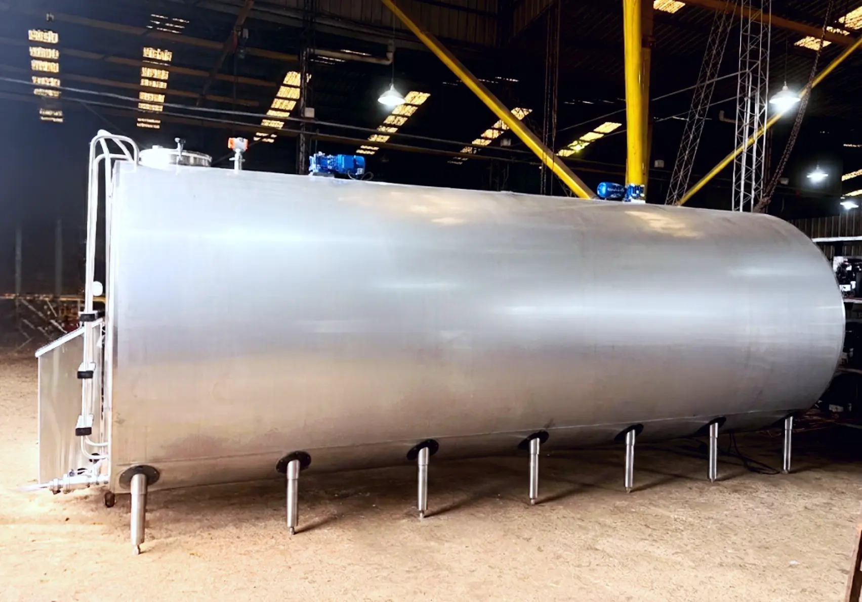 Tanques y sistemas de enfriado de leche