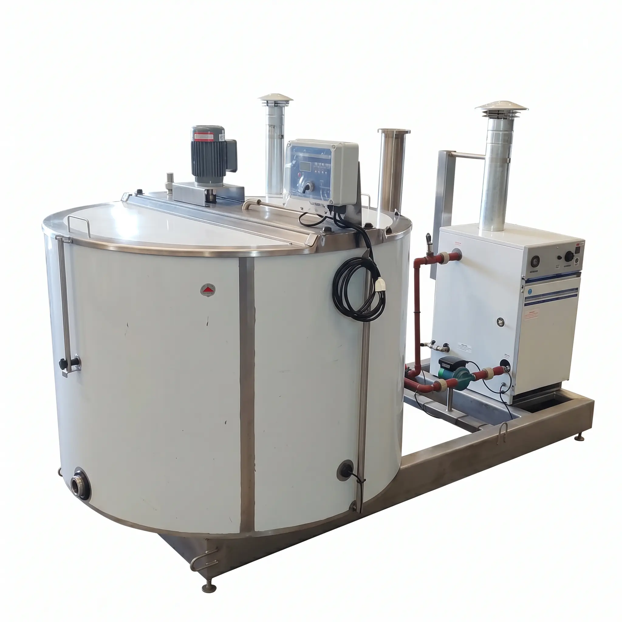 Pasteurizador de tina a caldera